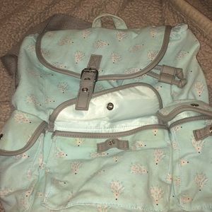 Lightly used blue backpack